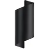 Image de Eglo Applique murale extérieure LED Montarello, lampe terrasse spirale, éclairage d'extérieur avec interrupteur DIP, métal noir, blanc chaud - neutre - froid, IP44