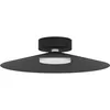 Image de Eglo connect.z Plafonnier LED Conomavilla-Z, lampe de plafond dimmable, ZigBee, Matter, contrôle app et vocal Alexa, blanc chaud-froid, RGB, noir, Ø 45 cm