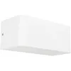 Image de Eglo Applique murale LED extérieure connect.z Sania-z, lampe d'extérieur connectée, app et commande vocale Alexa, luminaire en plastique blanc, IP55, blanc chaud - froid, RGB