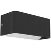Image de Eglo Applique murale LED extérieure connect.z Sania-z, lampe d'extérieur connectée, app et commande vocale Alexa, luminaire en plastique noir, IP55, blanc chaud - froid, RGB