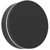 Image de Eglo Applique murale extérieure Pedersano, lampe LED ronde orientable, éclairage d'extérieur pour façade maison, noir, blanc chaud - neutre - froid, IP44