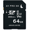 Image de Angelbird AV Pro SD MK2 SDXC 64 Go UHS-II 2000x (300Mb/s)