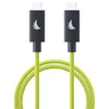 Image de Angelbird USB-C 4.0 Solid Flex  Cable Lime - 6,6 ft / 2 m - Fonctionnalités complètes - pour transfert de données jusqu’à 40 Go/s, charge rapide et sortie vidéo haute résolution