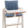 Image de SUPAflat - Coussin d'Assise Confort en Coton - Coussin Réducteur pour Chaise Haute SUPAflat - Blue Velvet