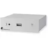 Image de Pro-Ject Stream Box S2 (argenté) - Appareil de streaming 24/192 avec ESS9023 DAC - Spotify, TIDAL, Napster, UPnP, DLNA - WiFi 802.11 b/g/n - Aluminium/Métal Argenté ou Noir