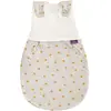 Image de Träumeland S0103503 Gigoteuse 4 Saisons avec Double Ventilation réglable et Fibre Naturelle Tencel Motif rêveur d'étoiles Jaune, Taille 56/62, Multicolore