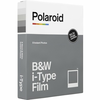 Image de Polaroid i-Type B&W Film noir & blanc avec cadre blanc (8 poses)