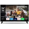Image de THOMSON 24 Pouces (60 cm) LED HD 12V Camping Smart Android TV, Google Assistant, Wi-FI, Dolby Digital, Bluetooth, Triple-Tuner (Câble-Satellite-Antenne), HDMI, CI, A Panneau- 24HA2S13C