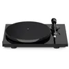 Image de Pro-Ject E1 BT, Tourne-Disque d’entrée de Gamme Plug & Play avec système de Cellule MM, émetteur BT, préamplificateur Phono commutable et Changement électronique de Vitesse (AT3600L, Noir)