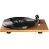 Image de Pro-Ject E1 BT, Tourne-Disque d’entrée de Gamme Plug & Play avec système de Cellule MM, émetteur BT, préamplificateur Phono commutable et Changement électronique de Vitesse (AT3600L, Noyer)