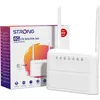Image de STRONG Routeur 4G, Réseau LTE Cat4, Wi-FI N300 Mbps, Box 4G avec Ports WAN/LAN 100 Mbps, Antennes externes Fixes, Compatible avec Toutes Les Cartes SIM, Plug & Play, Réseau sécurisé (4GROUTER360)