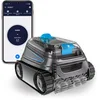 Image de Robot Piscine électrique CNX 40 IQ Zodiac pour piscines 12x6 m. Nettoie Fond/parois/Ligne d’Eau. Commande à Distance + Lift System sur app. Câble de 18 m, Filtration à Double Niveau + Chariot
