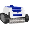 Image de Gre ER230 - Robot Nettoyeur électrique pour piscines enterrées jusqu'à 9x4m, nettoie Le Fond, Les parois et la Ligne d'eau en 2h, Blanc, Bleu et Noir