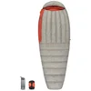 Image de SACO DE Dormir - 850+ Fill Down Flame FmI - Women's R Right Zip Color: Gris Claro/Granate