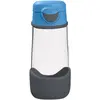Image de Gourde enfant en plastique Tritan avec bec anti-fuite Blue Slate