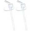 Image de Pack de 2 pailles de remplacement pour gourde