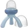 Image de Sucette grignoteuse + embout silicone sur trépied Lullaby blue