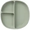 Image de Assiette ventousée et couvercle en silicone Sage