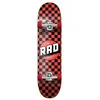 Image de RAD Checkers Skateboard Complet pour Adulte Rouge 7,75"