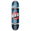 Image de RAD Unisexe   Skateboard à Rayures pour Adulte Bleu Marine 7,75"