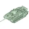 Image de 1/72 T62 Era, modèle 1972