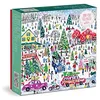 Image de Galison 9780735375840 Michael Storrings Christmas Tree Farm Jigsaw Puzzle, Multicoloured, 1000 Pieces