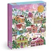 Image de Joy Laforme Snowcap Village 1000 Piece Foil Puzzle