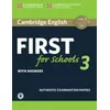 Image de Cambridge English First for Schools 3 Student's Book with Answers with Audio