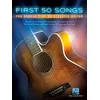 Image de First 50 Songs You Should Play on Acoustic Guitar   Recueil de chansons | 50 classiques pop & rock pour guitare acoustique avec tablatures (TAB), accords et paroles | débutant à intermédiaire