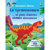 Image de Le tyrannosaure... et plein d'autres grands dinosaures : Autocollants Usborne