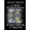 Image de Livre plateau de jeu : Giant Book of Sci-Fi Battle Mats (A3)