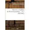 Image de Oeuvres complètes de M. de Lamartine. Tome 1 (Éd.1842)