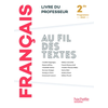 Image de Au fil des textes, français 2de : livre du professeur : programme 2019