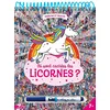 Image de Où sont cachées les licornes ? - bloc avec un feutre effaçable