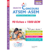 Image de ATSEM, ASEM : 90 fiches + 1.000 QCM : externe, interne, 3e voie, catégorie C, concours 2024