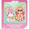 Image de Mes porte-clés kawaii en mini strass - mini boîte avec accessoires