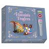 Image de Mes histoires tendres : 1 livre de 3 histoires et 24 scènes à projeter : coffret avec lampe