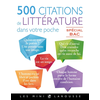 Image de 500 citations de littérature dans votre poche : spécial bac