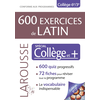 Image de 600 exercices de latin : spécial collège et + : conforme aux programmes