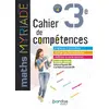 Image de Myriade - Cahier de compétences - Mathématiques 3e - Edition 2019