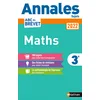 Image de Annales ABC du Brevet 2022 - Maths 3e - Sujets non corrigés + fiches de révisions (1)