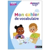 Image de Apprentilangue GS, 5-6 ans : mon cahier de vocabulaire : rituels de vocabulaire