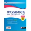 Image de 150 questions pour s'entraîner à l'oral - 2023/2024