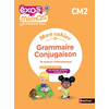 Image de Mon cahier de grammaire conjugaison CM2 : 30 séances d'entrainement : mon livret de mémos, les versions animées à flasher