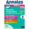 Image de Annales Brevet Histoire Géographie Enseignement Moral et Civique 2024 - Corrigé