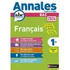 Image de Annales Bac Français 2024