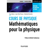 Image de Cours de physique, mathématiques pour la physique : 160 QCM et exercices corrigés : licence, classes prépas