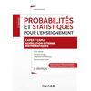 Image de Probabilités et statistiques pour l'enseignement : Capes-CAPLP, agrégation interne mathématiques : nouveaux programmes, algorithmes en Python