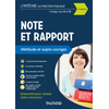 Image de Note et Rapport - Méthode et Sujets corrigés - Catégories A et B - 2021 - Catégories A et B - 2021