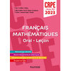 Image de Concours Professeur des écoles - Français et Mathématiques - Oral/Leçon - CRPE 2023 - Master MEEF - Oral · Leçon